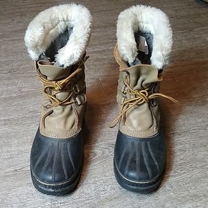 Sorel Vintage Tracker Snow Winter Duck Boots 10